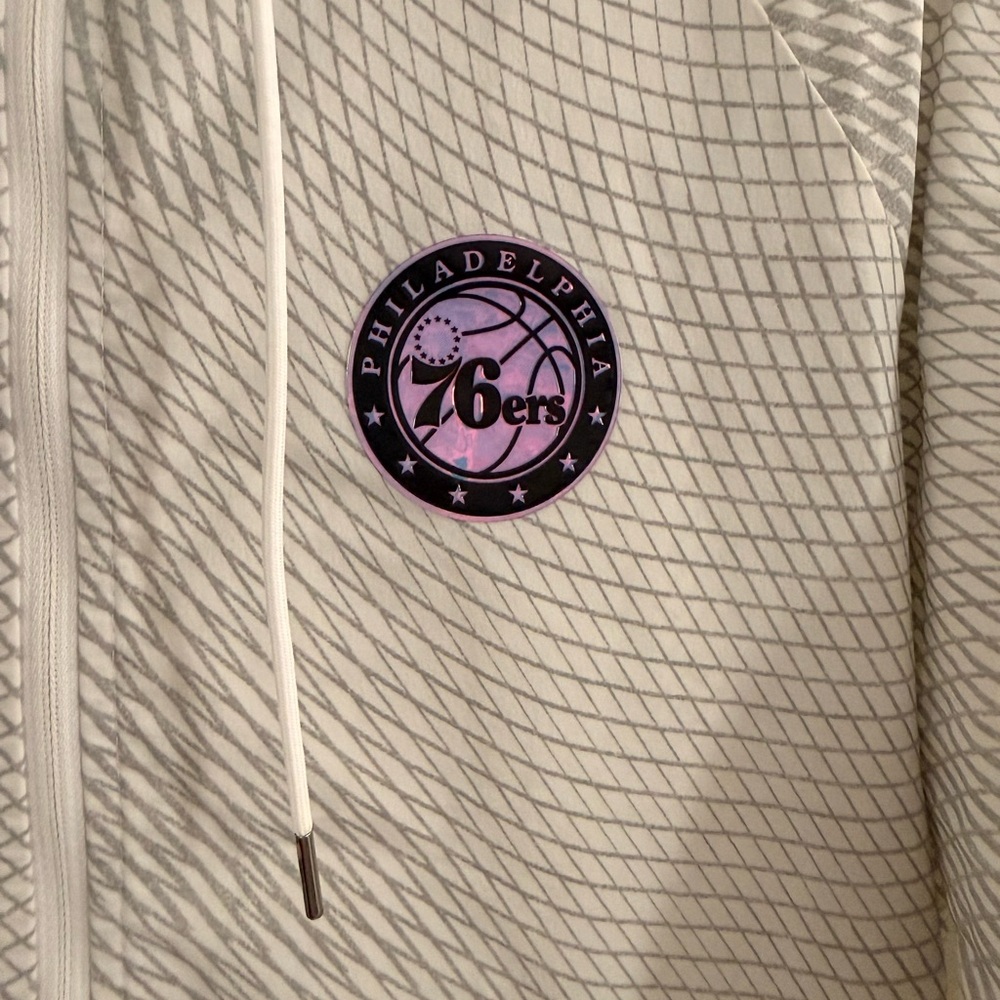 Under Armor Holographic Combine Jacket Philadelphia 76ers - Picture 2 of 7